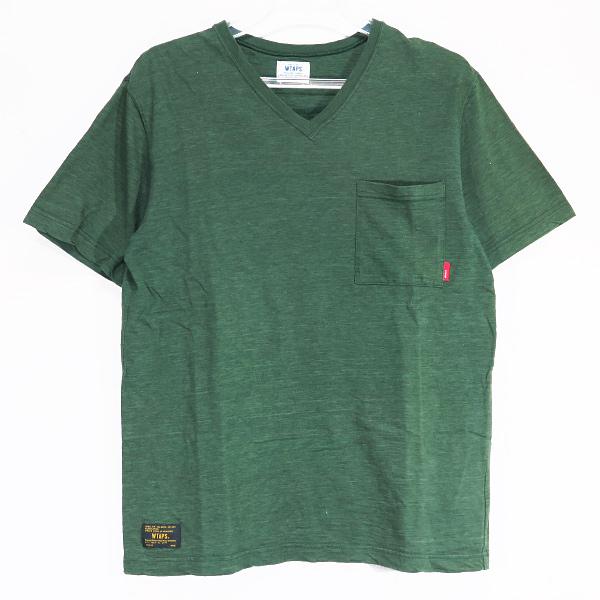 WTAPS ダブルタップス 14SS BLANK S/S-V 02/TEE. COTTON.CANDY