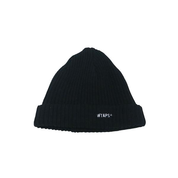 wtaps beanie 02 coolmax 黒 新品 ニット帽 WTAPS ダブルタップス 23SS BEANIE 02/BEANIE/CTPL.COOLMAX.SIGN
