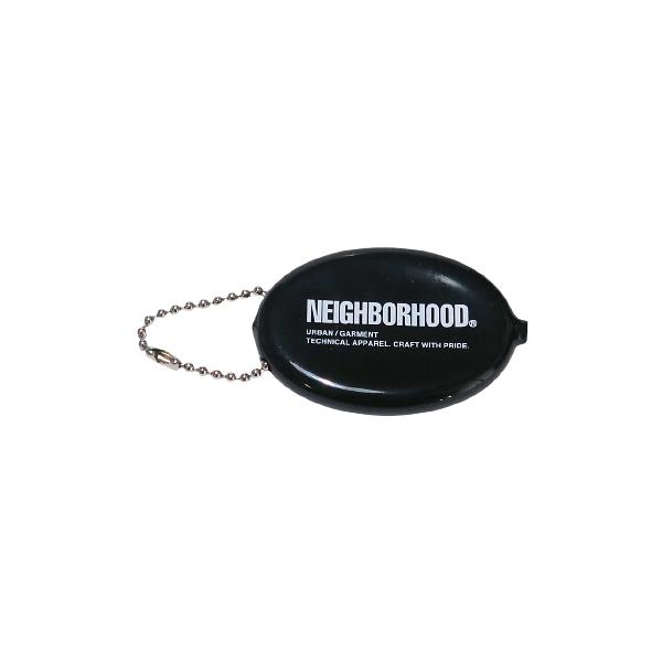 NEIGHBORHOOD レザーコインケース 黒 NEIGHBORHOOD 新品 ネイバーフッド LOGO.COIN CASE コインケース