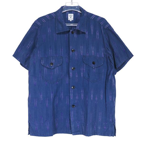 South2 West8 サウスツーウェストエイト S2W8 23AW Smokey Shirt - Cotton Dobby / Native Pattern スモーキーシャツ コットンドビー ネイティブパターン NS787 M RED 長袖 トップス【中古】【South2 West8】 South2 West8 サウスツーウエストエイト Smokey Shirt - Cotton Cloth