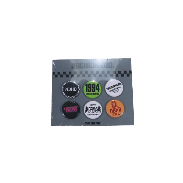 NEIGHBORHOOD ネイバーフッド 24AW PIN BUTTON SET 242MYNH-AC13