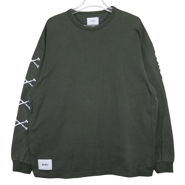 新品未使用 wtaps ダブルタップス TNNL 長袖Tシャツ XL ロンT WTAPS ダブルタップス 22AW LXLXW/LS/COTTON 222ATDT-CSM12 LONG