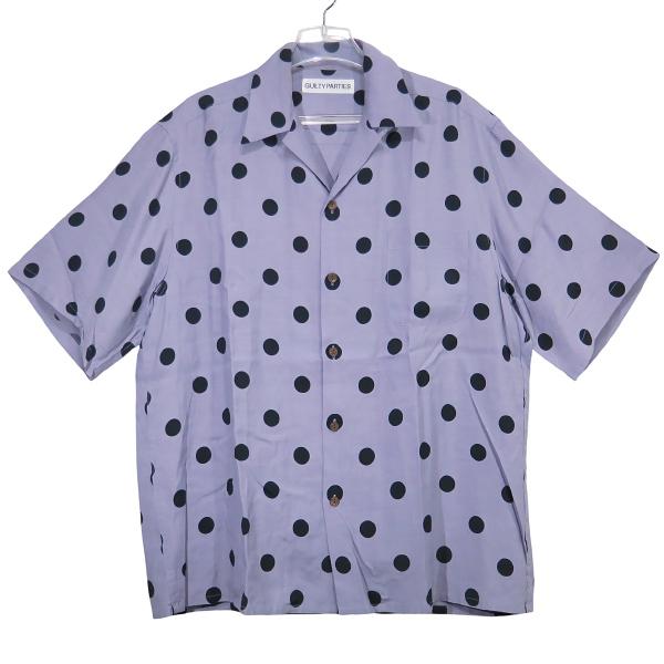 WACKOMARIA ワコマリア　アロハシャツ　半袖　ドット　M WACKO MARIA ワコマリア DOTS HAWAIIAN SHIRT ショートスリーブ