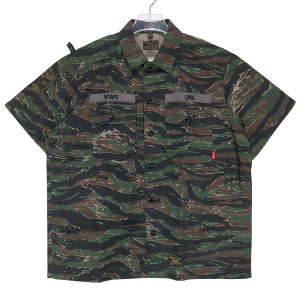 WTAPS（ダブルタップス） 17SS BUDS SS 02/SHIRT.COTTON.TWILL.TIGER