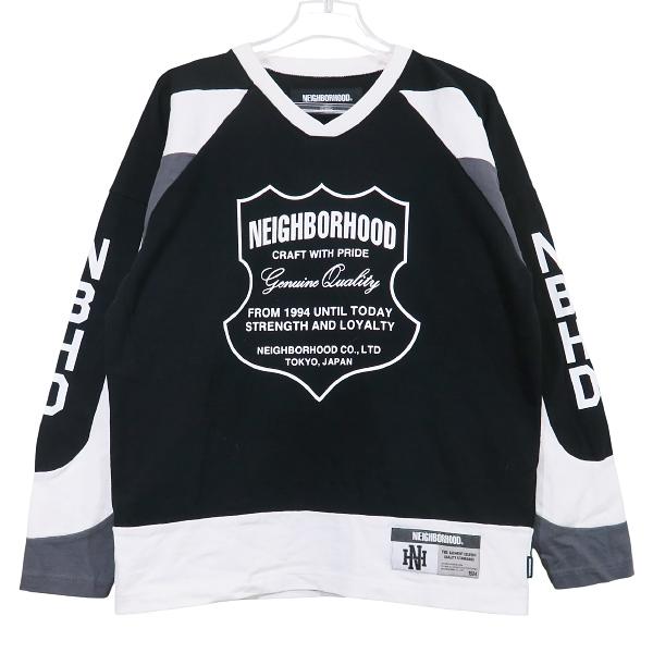 ネイバーフッド　ホッケーシャツ NEIGHBORHOOD ネイバーフッド 25AW HOCKEY SHIRT LS 252FPNH-CSM14