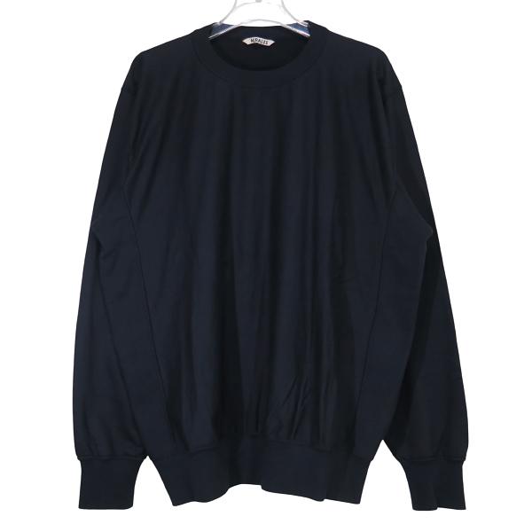 AURALEE（オーラリー） ELASTIC HIGH GAUZE SWEAT P/O A24SP01NU エラ 