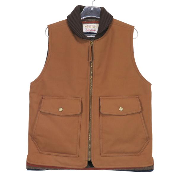 TROPHY CLOTHING（トロフィークロージング） OILED DUCK STORM VEST