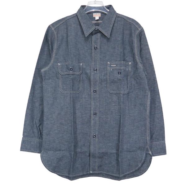 アットラスト AtLast&Co WORK CHAMBRAY SHIRT LOT391 シャンブレー