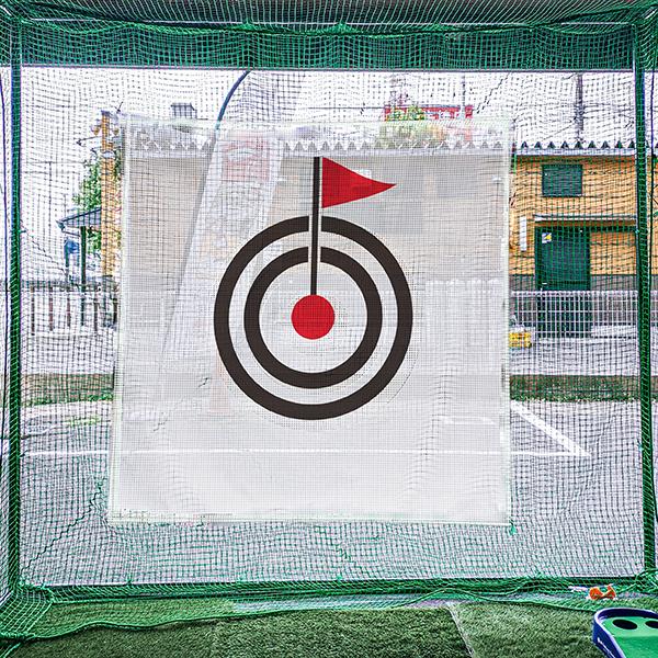 ゴルフ・野球練習用ネット ゴルフネット ターゲットフラッグ メッシュ