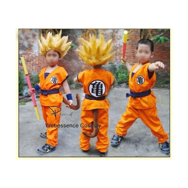コスプレ衣装 キッズ用 ドラゴンボール Dragon Ball 亀仙流道着 孫悟空 風 亀文字 フルセット コスプレ Buyee Buyee Japanese Proxy Service Buy From Japan Bot Online