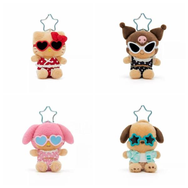 ハワイ キャラクター ストラップ 9個セット 正規品 ハワイアン ABCストア 日焼け ぬいぐるみ ストラップ付き