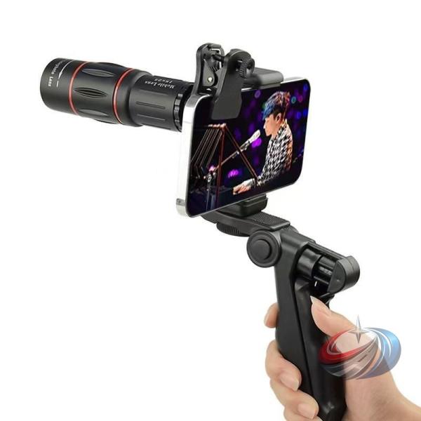 単眼鏡 スマホアクセサリー 高倍率 望遠鏡 携帯用品 スマホ 望遠レンズ スマホ用望遠レンズ 晟恒中馳 軽量 スマホレンズ 多機能三脚付属 小型 紅葉 観戦