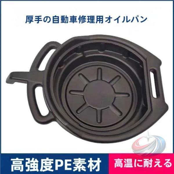 タンクギアボックスオイル 修理修復車の燃料液交換ガレージツール用 ブラック 7 5L オイルドレンパン 晟恒中馳 廃油 エンジンオイルコレクター トリップトレイ