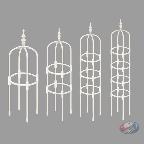 バラ用オベリスク 園芸 支柱 晟恒中馳 植木鉢 ミニオベリスク 朝顔 薔薇 ミニトマト つる花 アイビー 家庭菜園に映える耐候性デザイン