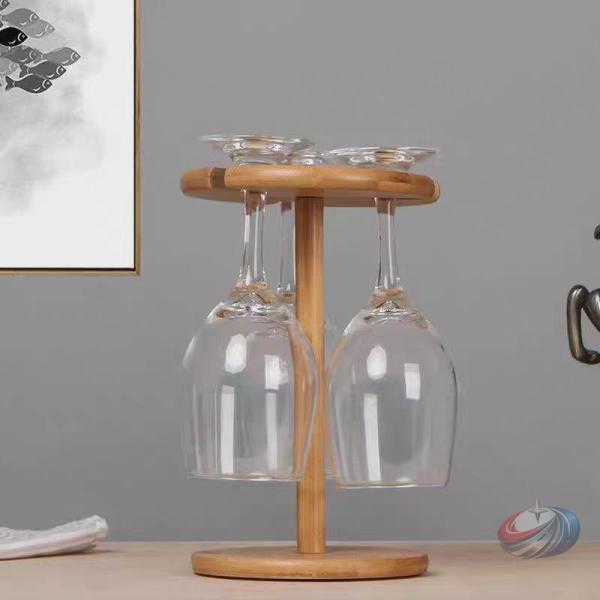 卓上ワインラック 吊り下げ グラス収納 晟恒中馳 ワイングラスをおしゃれに見せながら整理しやすく、キッチンやバー空間にも映えるラック