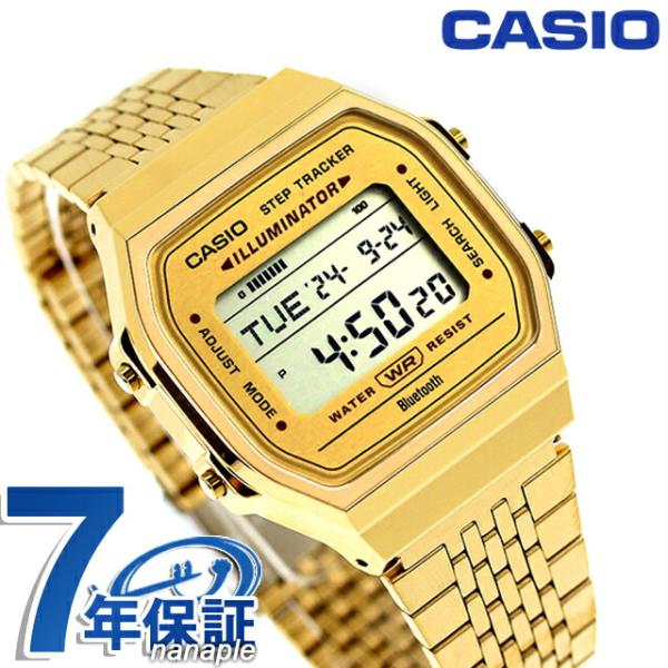 CASIO ABL-100WEC 【アプリ対応版】ゴールドデジタル腕時計 カシオのレトロなデジタルウォッチを買ってみた Bluetoothで注目【いつ