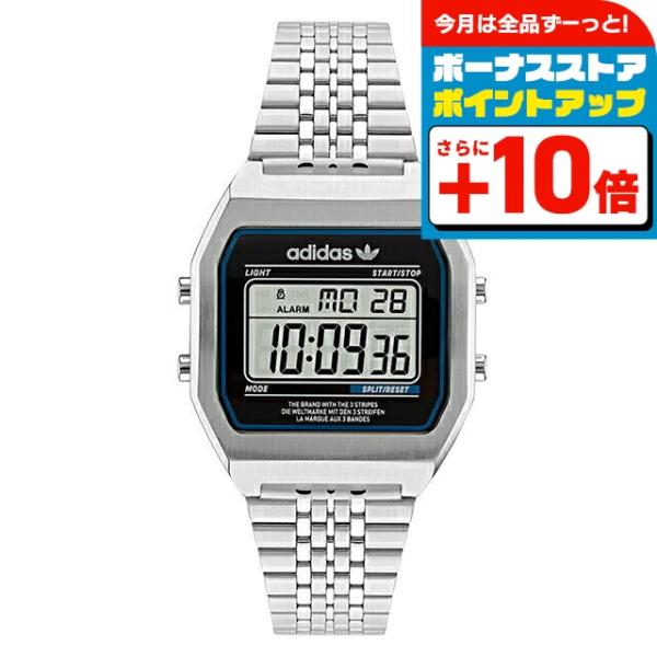 adidas（アディダス） DIGITAL TWO クオーツ 腕時計 ブランド メンズ