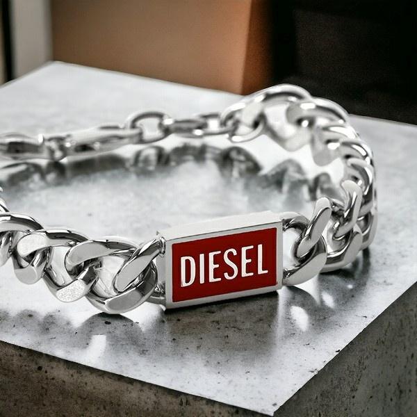 ディーゼル ブレスレット DIESEL ステンレススチール メンズ