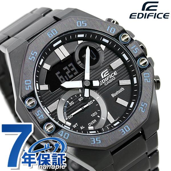 7日は 15倍でポイント最大21倍 カシオ エディフィス メンズ 腕時計 Bluetooth 海外モデル Ecb 10dc 1adf Casio Edifice オールブラック 黒 時計 Ecb 10dc 1adf 腕時計のななぷれyahoo 店 通販 Yahoo ショッピング