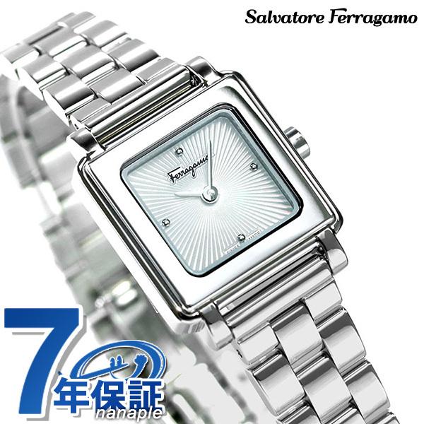 フェラガモ 時計 スクエア スイス製 レディース 腕時計 SFBY00319