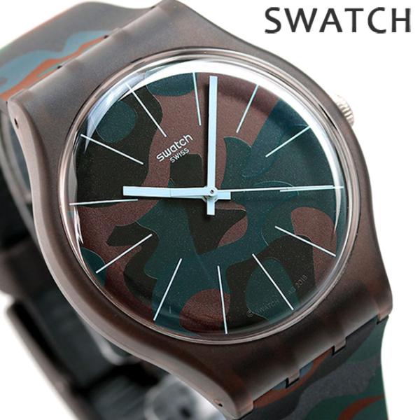 スウォッチ Swatch 時計 ニュージェント カモシティ 41mm 迷彩 メンズ レディース 腕時計 Suob175 カモフラージュ Suob175 腕時計のななぷれyahoo 店 通販 Yahoo ショッピング