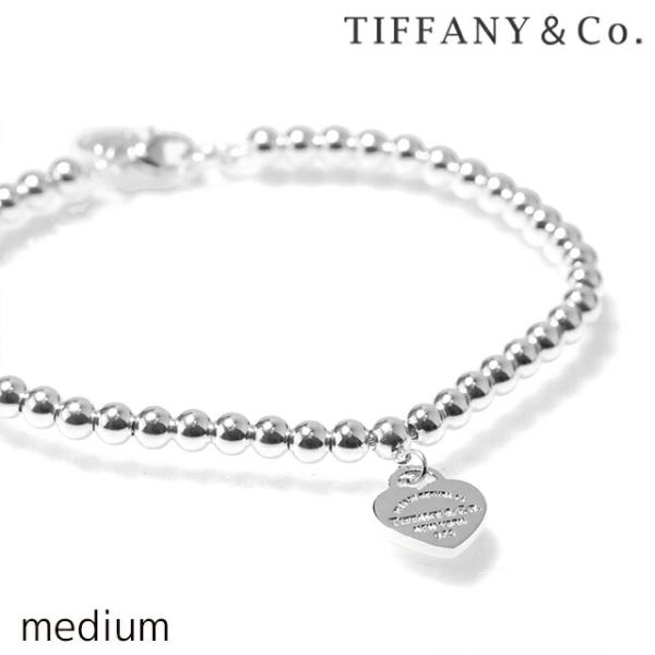 ティファニー ブレスレット レディース ブランド TIFFANY＆Co. Return to Tiffany medium ビーズ 海外限定モデル 23984024 シルバー アクセ