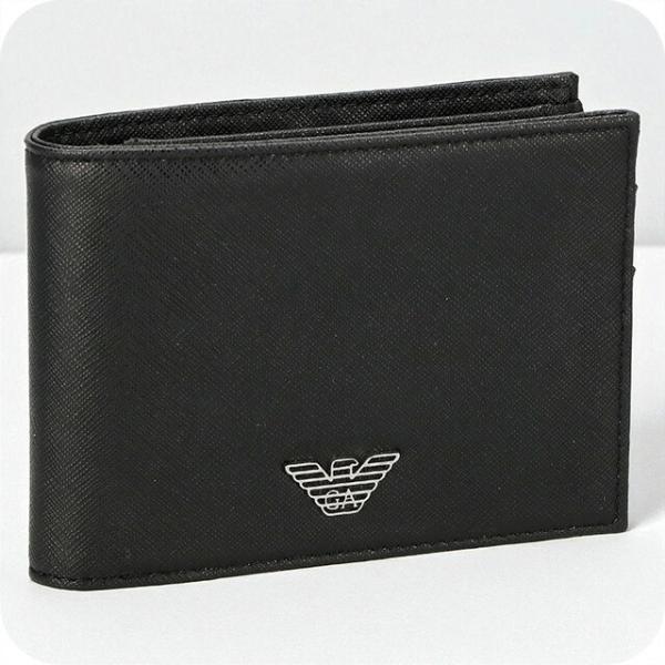 EMPORIO ARMANI エンポリオ・アルマーニ 二つ折り財布 メンズ ブランド