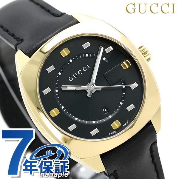 グッチ Gucci レディース 腕時計 Gg2570 コレクション ミディアム 37mm Ya ブラック 革ベルト Ya 腕時計のななぷれyahoo 店 通販 Yahoo ショッピング