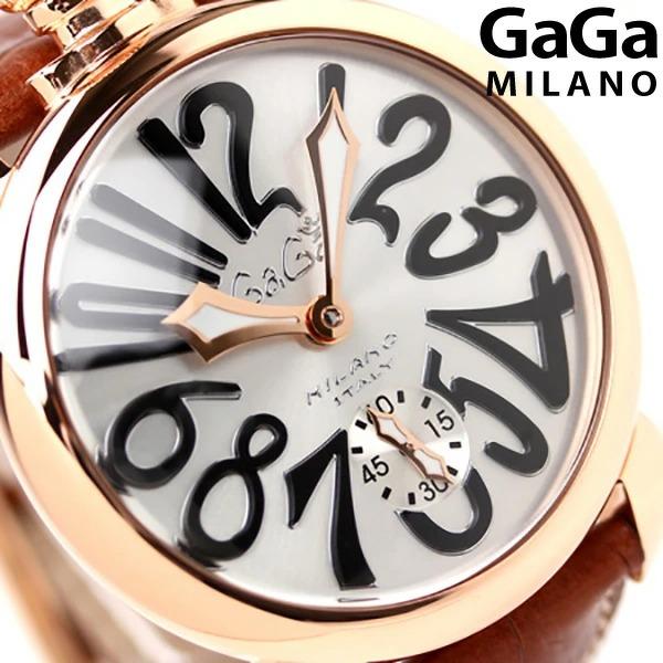 ガガミラノ　手巻き48mm GaGa MILANO ガガミラノ GaGaMILANO メンズ レディース ガガ