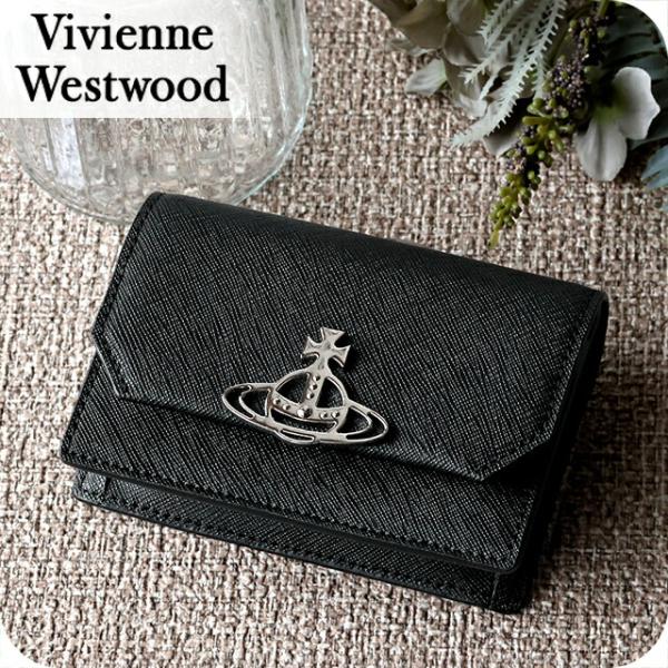 【新品】ヴィヴィアン ウエストウッド Vivienne Westwood 財布 レディース 51040067U L001N N402 SAFFIANO Vivienne Westwood（ヴィヴィアンウエストウッド） ヴィヴィアン