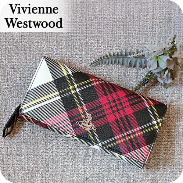 新品　vivienne westwood タータン長財布 箱付 Vivienne Westwood（ヴィヴィアンウエストウッド） 長財布 レディース