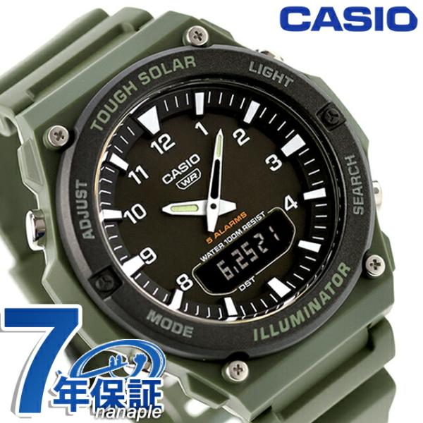 CASIO カシオ チープカシオ ソーラー AQ-S820W-3BV スタンダード 海外