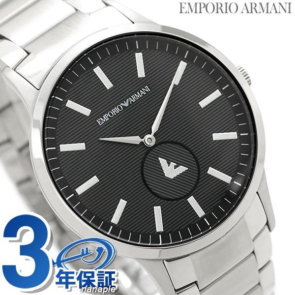 EMPORIO ARMANI アルマーニ 時計 メンズ ブラック AR11118 エンポリオ
