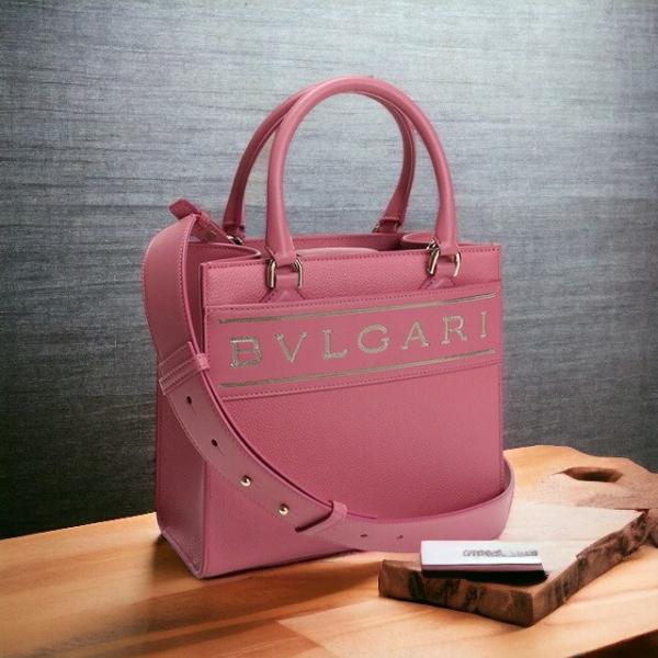 BVLGARI（ブルガリ） ブランド トートバッグ レディース カーフレザー