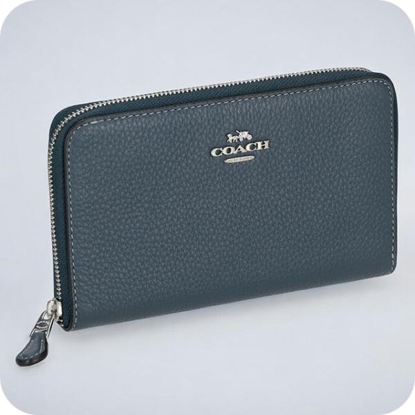 COACH（コーチ） 二つ折り財布 レディース ブランド レザー C4124 SV