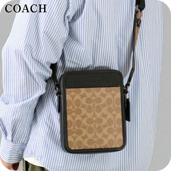 COACH ブラウン メッセンジャーバッグ COACH（コーチ） ショルダーバッグ メッセンジャーバッグ メンズ CAT78