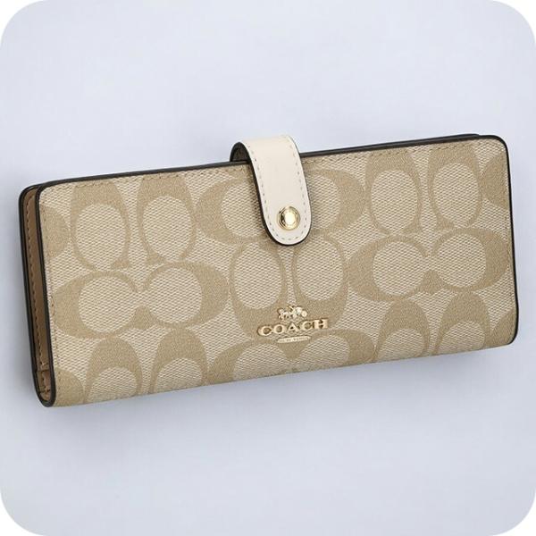 COACH（コーチ） 長財布 メンズ レディース ブランド シグネチャー