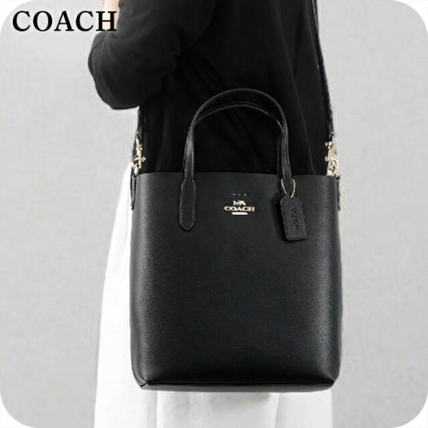 【値下げ中】COACH トートバッグ ブラック/バーガンディ COACH（コーチ） トートバッグ 2way ショルダーバッグ レディース