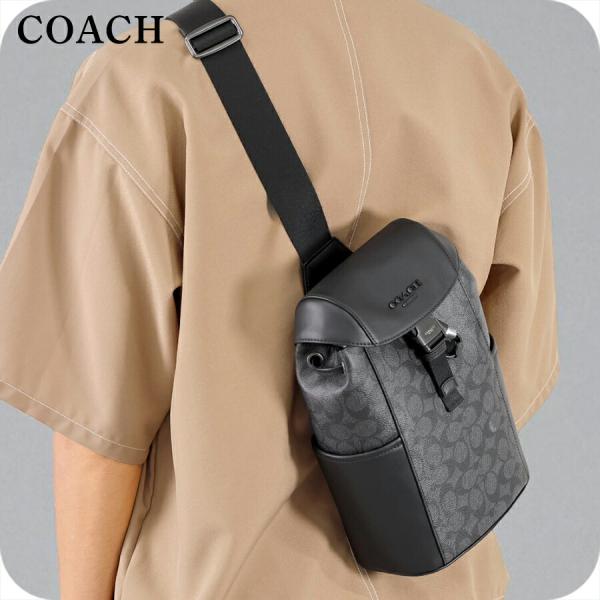 COACH（コーチ） ボディバッグ ウエストポーチ メンズ CT712 QBMI5