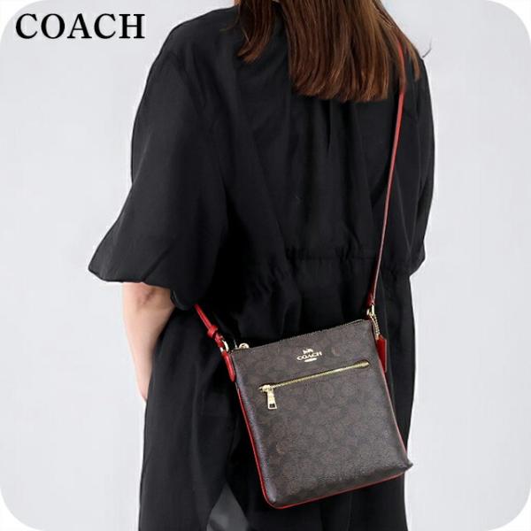 COACH（コーチ） ショルダーバッグ CW325 ダークブラウン レディース