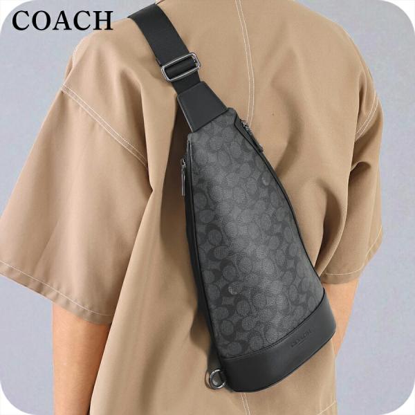 COACH（コーチ） ボディバッグ ウエストポーチ メンズ CY801 QBMI5