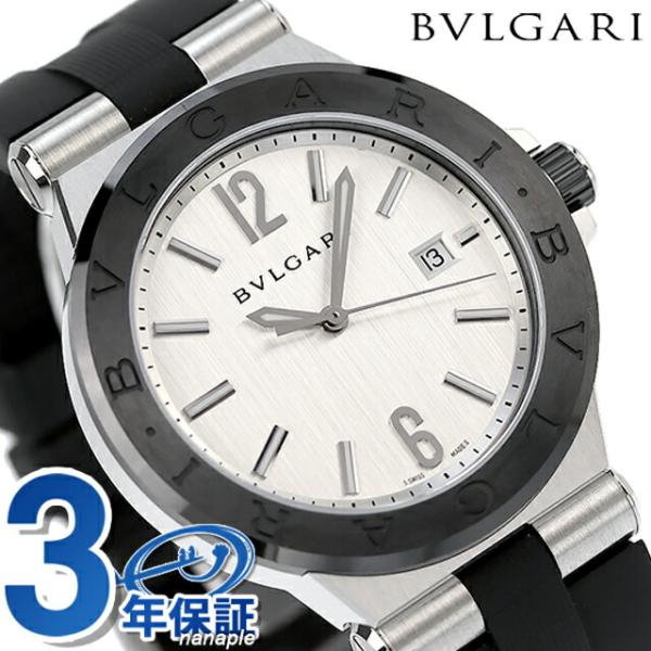 ディアゴノ ブルガリ 42mm 自動巻き 機械式 メンズ DG42C6SCVD 腕時計