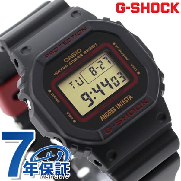 G-SHOCK gショック ジーショック DW-5600AI-1 イニエスタシグネチャー