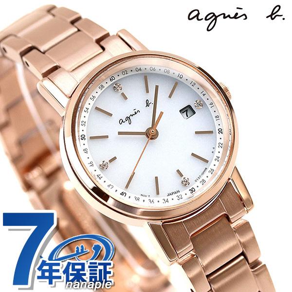 アニエスベー 時計 クリスマス 限定モデル ソーラー レディース 腕時計 Fbsd718 Agnes B ホワイト ピンクゴールド 腕時計のななぷれ 通販 Paypayモール