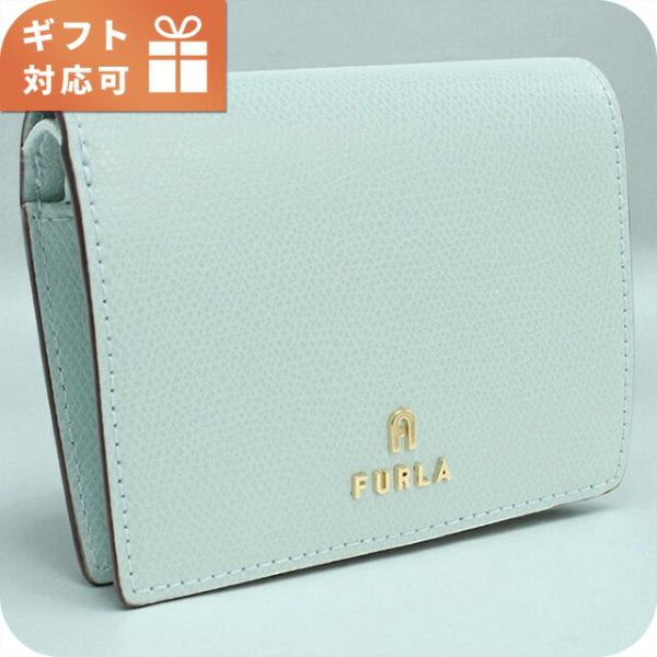 フルラ 二折財布小銭入付き レディース ブランド FURLA FURLA CAMELIA レザー WP00304 ブルー 財布 FURLA（フルラ） 二折財布小銭入付き レディース ブランド FURLA FURLA