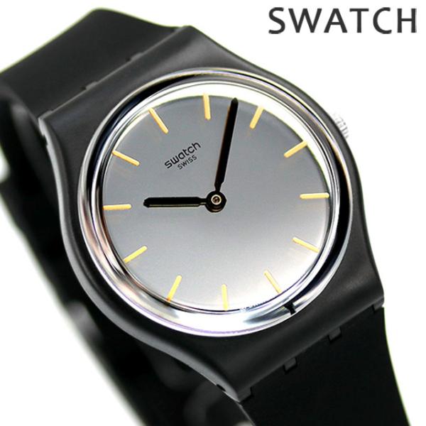 スウォッチ Swatch メンズ レディース 腕時計 Damoiseau クオーツ Gb325 時計 ダモワゾー 34mm ミラー ブラック 腕時計のななぷれ 通販 Paypayモール