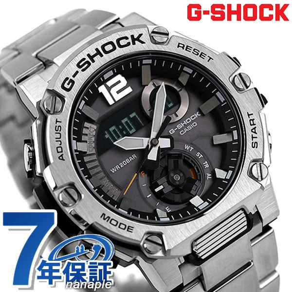 G Shock Gショック メンズ Gスチール Bluetooth ワールドタイム 腕時計 Gst 00e 5adr Casio カシオ 時計 ブラック 腕時計のななぷれ 通販 Paypayモール