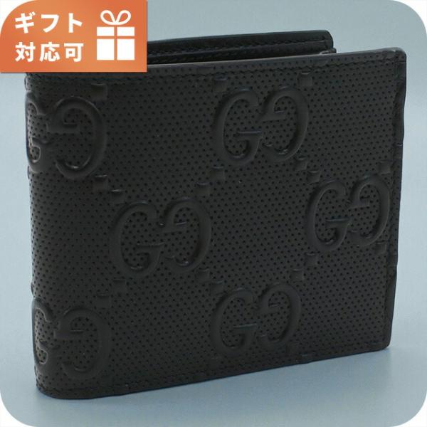 GUCCI（グッチ） 二折財布小銭入付き メンズ ブランド GUCCI GG