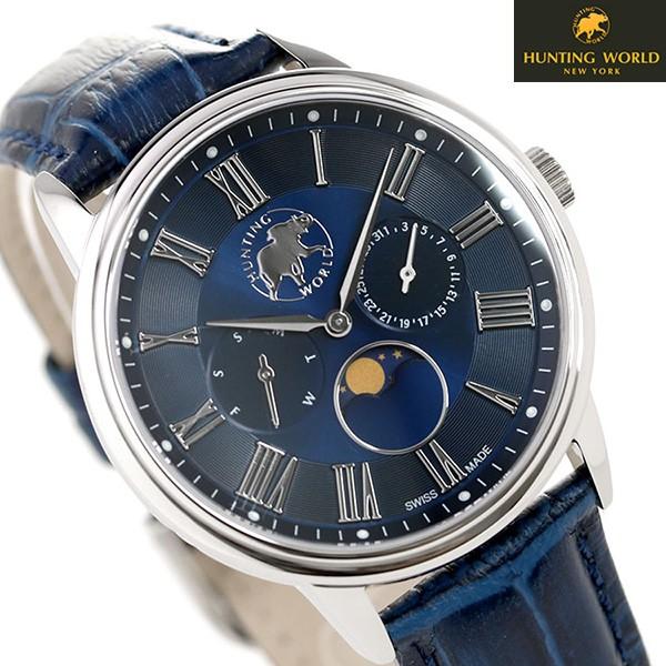 47 割引ブラック系今季ブランド Hunting World ハンティングワールド腕時計メンズhwm010bl 腕時計 アナログ 時計 ブラック系 Www Fidakenya Org