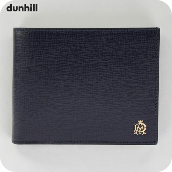 ⭐️新品未使用⭐️dunhill ダンヒル レザー二つ折り財布 L2T732N dunhill（ダンヒル） 二つ折り財布 コンパクト メンズ ブランド レザー